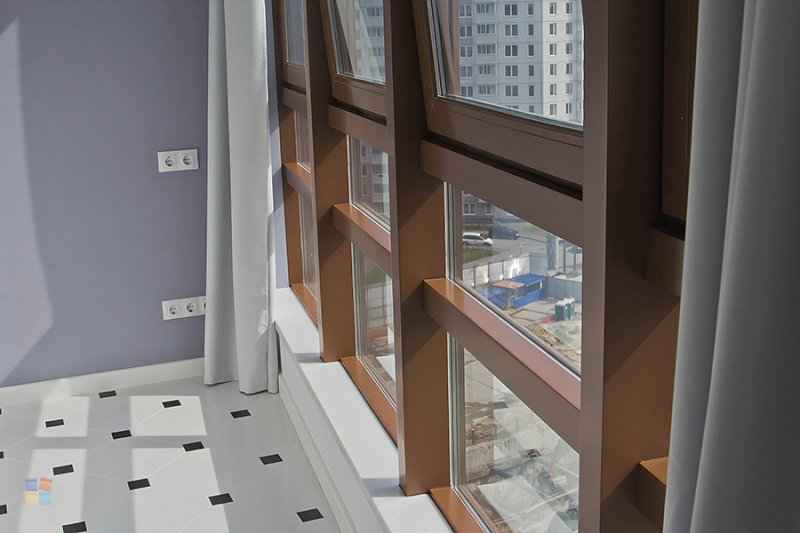 Замена холодного фасадного остекления балконов и лоджий на теплое в Москве и Московской области. Утепление холодного фасадного остекления